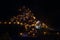 Night view, Piodao is a traditional shale village in the mountains, remote village in Central Portugal