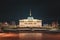 Night view of Presidential palace `Ak-Orda` in Astana, Kazakhstan