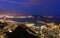 Night view of Rio de Janeiro, mountain Sugar Loaf