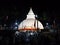 Night view of Ruwanmaliseya Pagoda in Anuradhapura