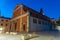 Night view of Saint Simeon church in Zadar, Croatia