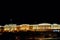 Night view of Senate and Synod Building now headquarters of the Constitutional Court of Russia on Senate square