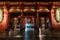 Night view of Sensoji Temple in Asakusa Tokyo Japan with under exposure style