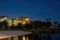 Night view of some beautiful residence house at Lake Las Vegas