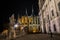 Night view of St. Barbara`s Cathedral in Kutna Hora