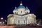 Night view of the Troitsky Cathedral