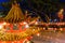 Night view of Tua Pek Kong Temple in Sibu, Sarawak, Malays