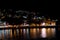 Night view of Ulcinj, Montenegro