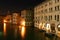 Night of view of Venice