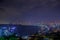 Night view, Viewpoint Phra Tamnak Mountain Pattaya