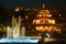 Night View of the Yerevan Cascade, Famous Landmark in the Central District of Yerevan, Armenia