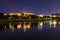 Night view of Yitong River, Changchun, China