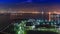 Night view Yokohama Bay