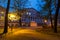 Night view of Yusupov Garden