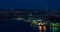 Night Vladivostok Golden Horn