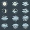 Night weather icon