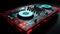 Nightclub mixing, party jockey, sound mixer, electrical equipment generated by AI