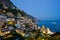 Nightfall in Positano