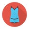 Nightie vector color flat icon