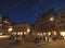 Nightlife in the historic old town of Tubingen