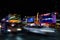 Nightlife in Las Vegas. Main road.
