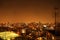 Nightly panorama of Santiago de Chile