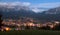 Nightly view of Cortina d Ampezzo