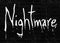 Nightmare art symbol