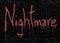 Nightmare fear symbol