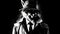 Nightmarish Pop Art: Detective Fox In A Suit And Tie