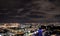 Nightscape Aerial of Petaling Jaya and Sunway, Malaysia