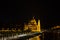 A nightscape photo for budapest city