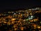 Nightscape shot on the overlook of the Kavala, Greece