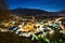 Nightscene of Vaduz in Liechtenstein