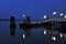 Nightshot over the Lagoon of Venice