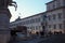 Nightshot of The Quirinal Palace in Rome, Italy