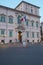 Nightshot of The Quirinal Palace in Rome, Italy