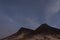 Nightsky over Jebel Al-Marsous in the Egyptian Black desert