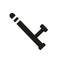 Nightstick icon. Trendy Nightstick logo concept on white background from law and justice collection