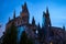 The Nighttime Lights At Hogwarts