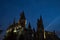 The Nighttime Lights At Hogwarts