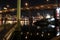 Nighttime Long Exposure Riverfront Photo of Downtown Portland Oregon and Submarine