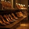 Nighttime Luxury Boutique Shoe Display