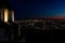Nighttime Panoramic View of Downtown Los Angeles From Griffith Observatory