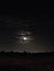 Nighttime Shot of the Moon Covered by Clouds