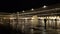 Nighttime view of San Marco Plaza in Venice, Italy