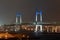 Nightview of Yokohama Bay Bridge