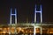 Nightview of Yokohama Bay Bridge