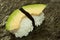 Nigiri Sushi Avocado on Sushirice