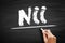 NII Net Interest Income - difference between revenues generated by interest-bearing assets and the cost of servicing liabilities,